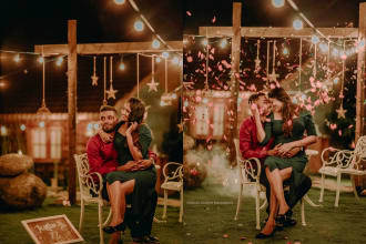 clean up, color correct or repair any photo in photoshop