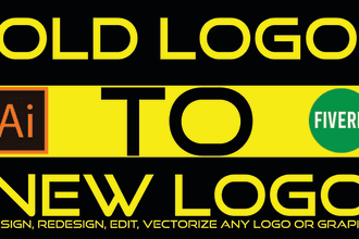 fix, redesign, redraw, and  vectorize any logo or graphic