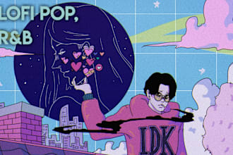 produce an original rnb, indie or lofi pop track for you