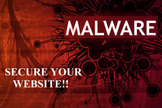 do malware removal and fix hacked wordpress website in hours