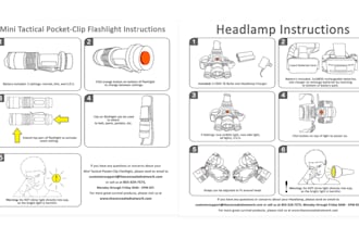 design professional technical manual and instruction guide