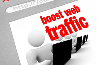 send 5000 unique visitors to your website