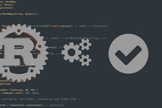 create a rust code