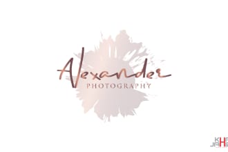 make perfect signature and photography logo
