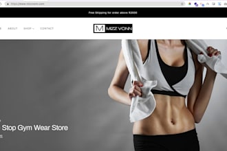 develop shopify website and shopify dropshipping store