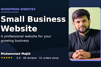 create small business website