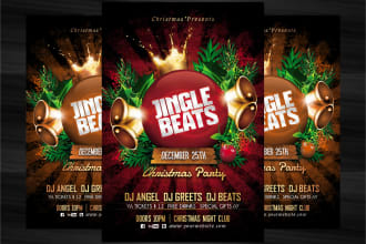 design breath taking holiday flyers for you