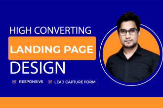 design stunning lead capture wordpress landing page