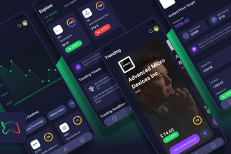 design modern screenshots for app store or play store