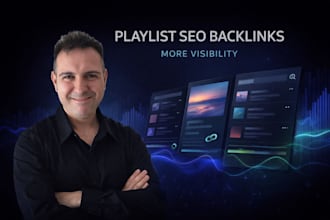 build SEO backlinks for your playlist
