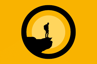 design rare logo and its video animation