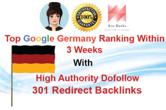 do professional german SEO service guaranty google rank , deutsche link building