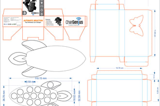 make perfect box dieline, box template for your box