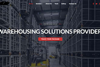 create your courier, delivery, and parcel tracking website