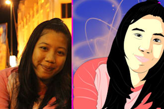 make your picture to be a cartoon