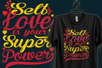 do retro typography tshirt design