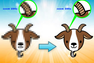 upscale image or picture with high resolution