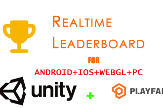 integrate global leaderboard, iap, analytics in unity game