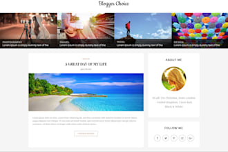 create stunning blog websites and high quality SEO articles professionally