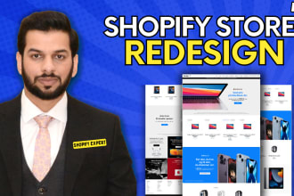 redesign your existing shopify store with premium theme
