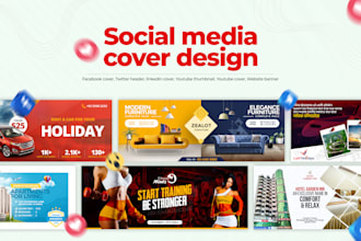 social media cover designs