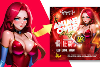 create professional flyer , flyer design , flyer party , business flyer design