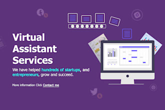 be your virtual assistant in your business