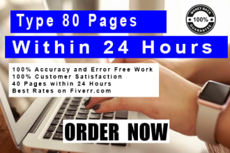 do professional typing service,retype any document