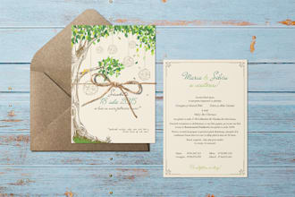 design a wedding or custom event invitation