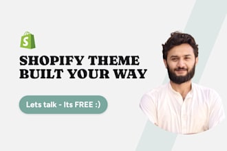 code custom shopify sections, landing pages and layouts, customized