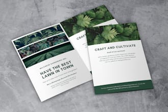 design an attractive modern flyer