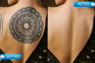 add remove object, peoples, logo, tattoo