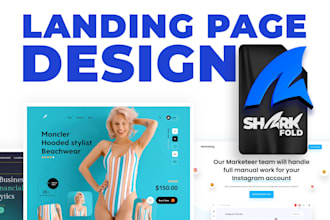 design high converting landing page for your ads campaign
