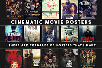 design amazing and perfect movie poster