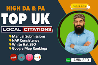 do best UK local citations and directory submission for local SEO
