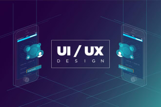 design creative mobile app ui ux for android and IOS