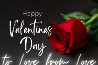 make valentine christmas, new year, birthday cards