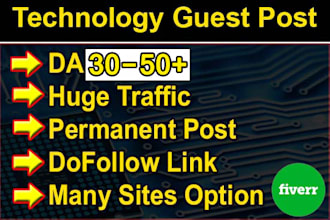 publish tech guest post on high authority website