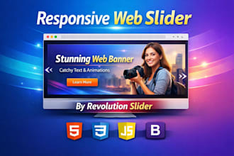 create a responsive wordpress slider using revolution slider
