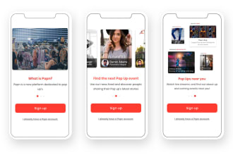 create UX UI prototypes for your project