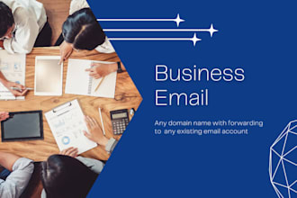 create you a business email account with no spam or snooping, 100gb space