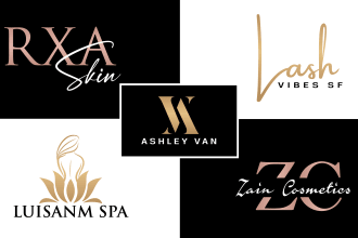 do cosmetic, beauty spa, hair salon and signature logo