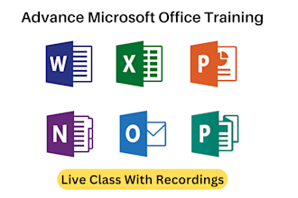 teach you microsoft word, excel, powerpoint, ms outlook, and access