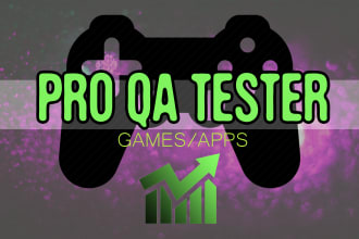 test and analyze your game