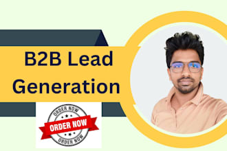 do b2b lead generation, verified email list
