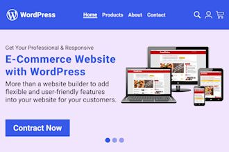 create a stunning wordpress ecommerce website for your business