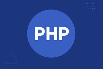 develop a custom PHP website or web application with laravel, mysql