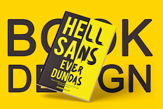 design creative book cover, book cover design or ebook cover