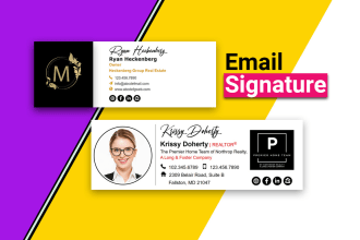 do clickable HTML email signature, outlook, gmail signature