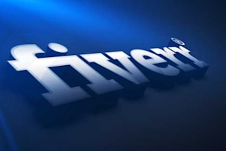 create a professional 3D Elegant Logo intro video in full 1080p HD mp4